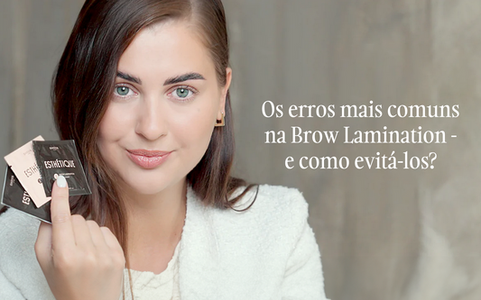 Laminação de sobrancelhas – erros comuns e como evitá-los