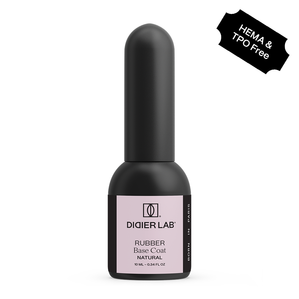 Verniz Gel, Rubber base coat, natural, 10ml, HEMA FREE