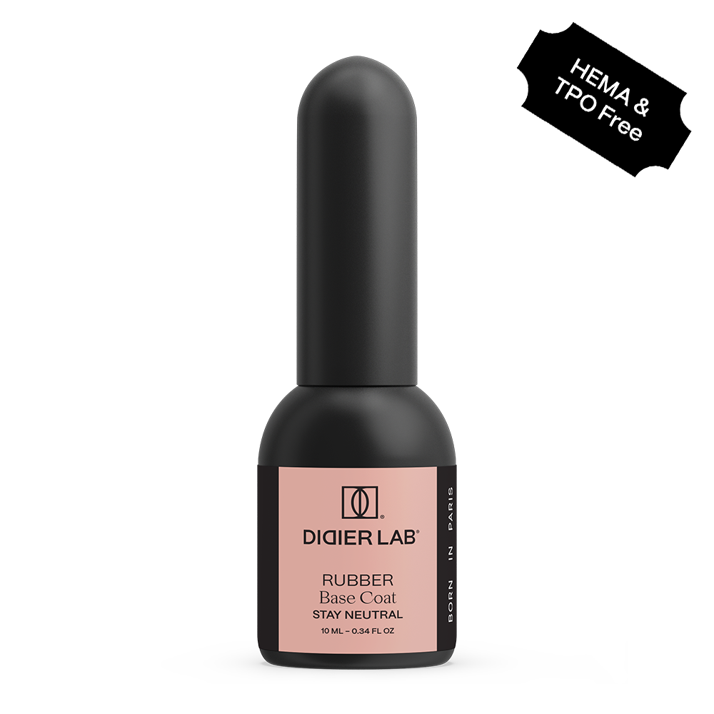 Verniz gel, Rubber base coat, stay neutral , 10ml, HEMA FREE