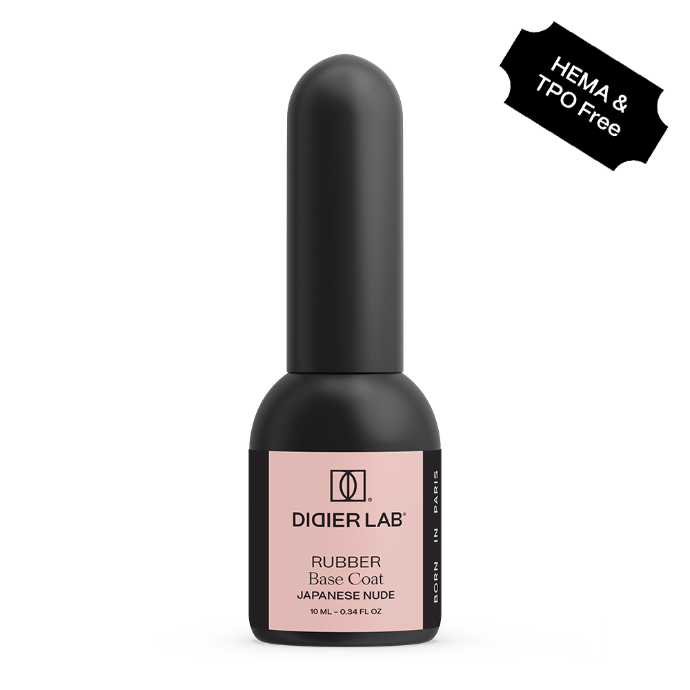 Verniz gel, Rubber base coat, Japanese nude , 10ml, HEMA FREE