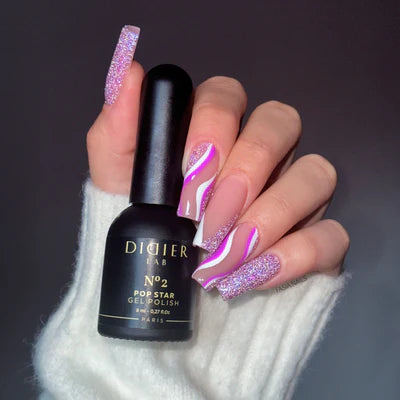 Verniz Gel "Didier Lab", POP Star, No2, 8ml, HEMA FREE