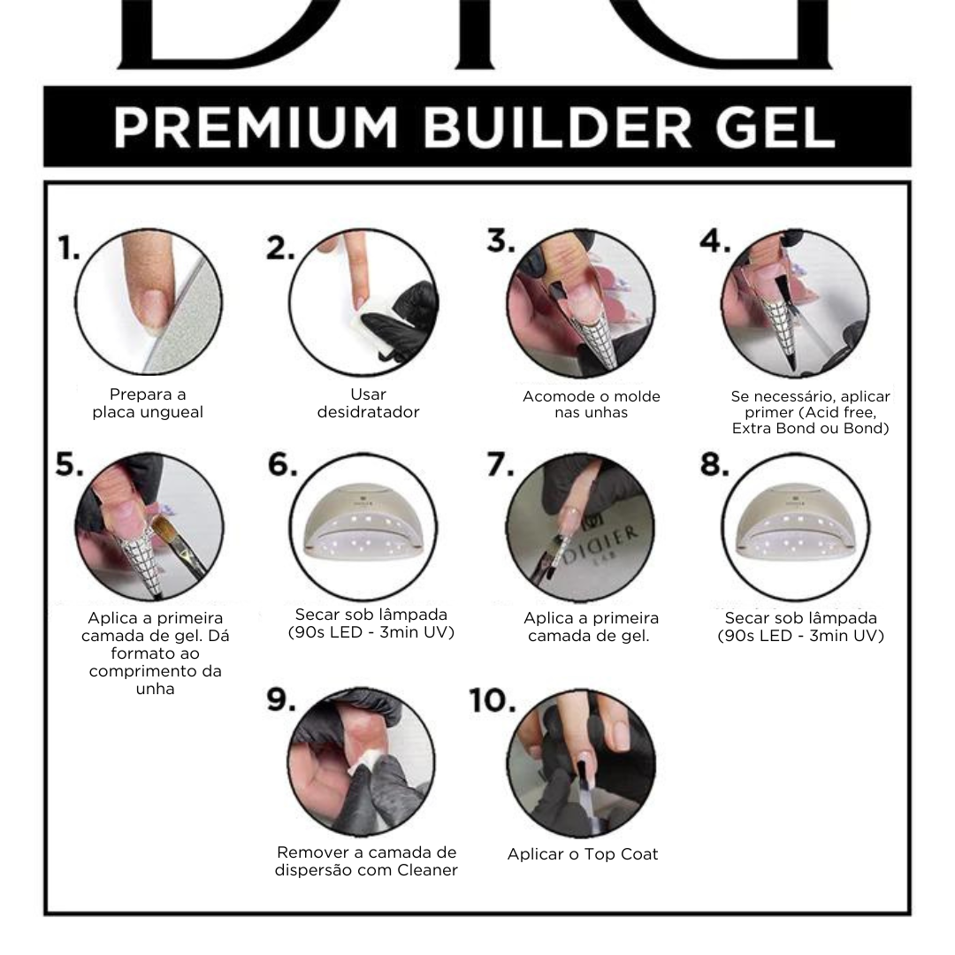 Premium Builder Gel "Didier Lab", Milky Pink , 15g