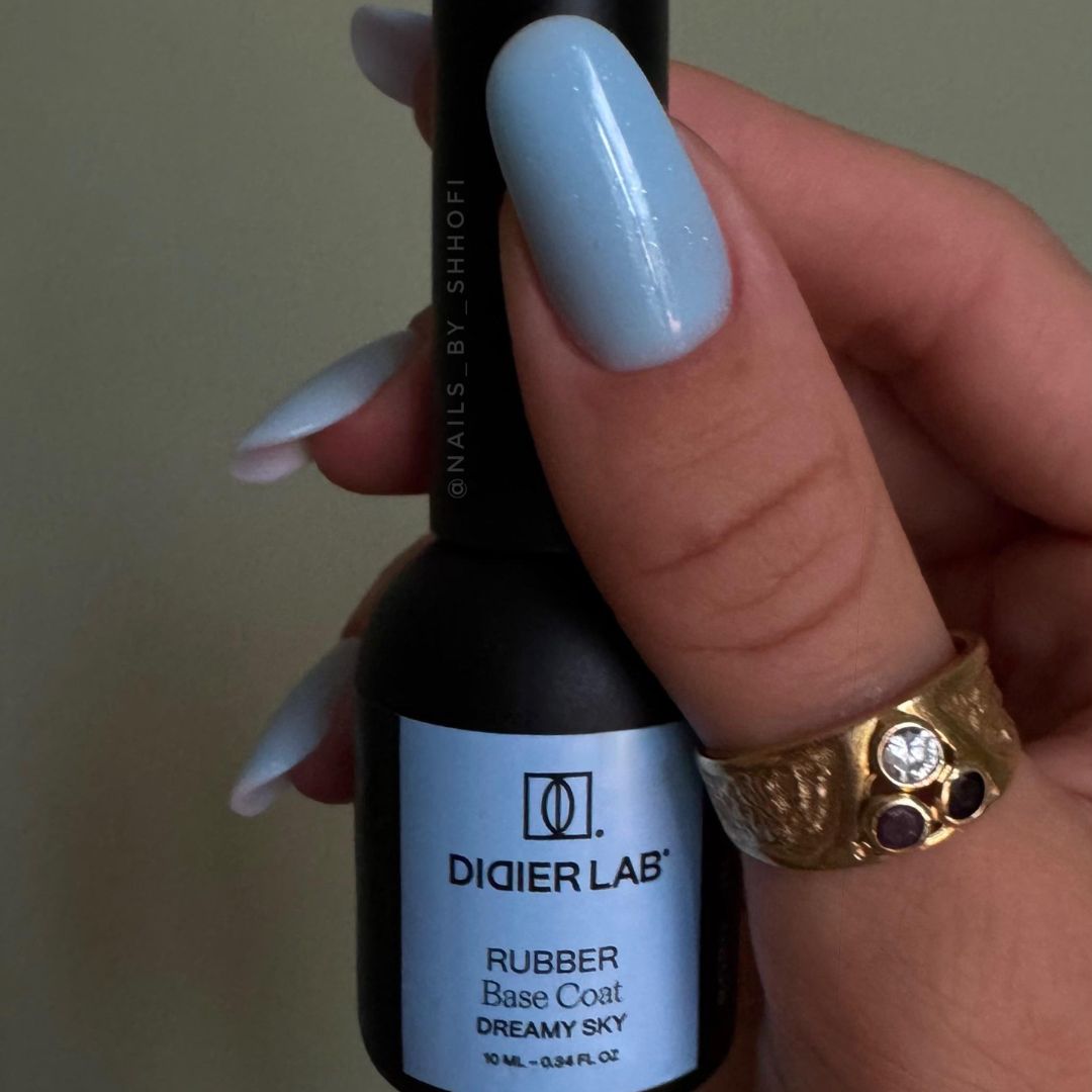 Verniz gel, Rubber base coat, dreamy sky, 10ml, HEMA FREE