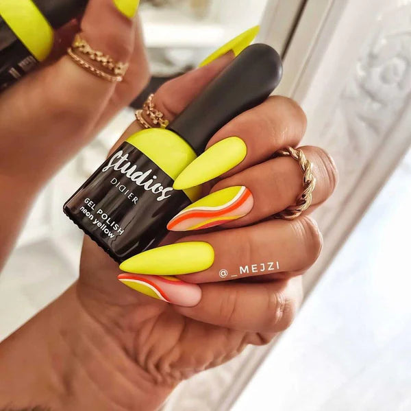 Verniz Gel Studios, Neon Yellow, 8ml