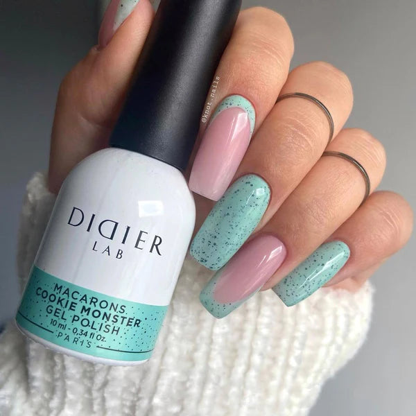 Verniz Gel Macarons Didier Lab, Cookie Monster 10 ml, HEMA FREE