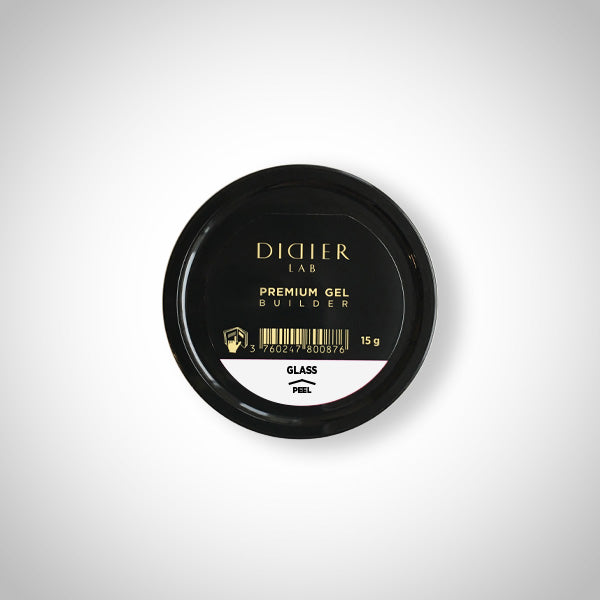 Premium Builder Gel "Didier Lab", Glass , 15 g