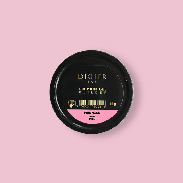 Premium Builder Gel "Didier Lab" Pink Mask , 15 g