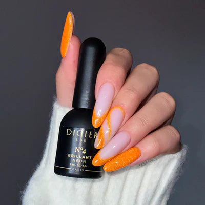 Verniz Gel "Didier Lab", Brillant NEON, No4, 8ml, HEMA FREE