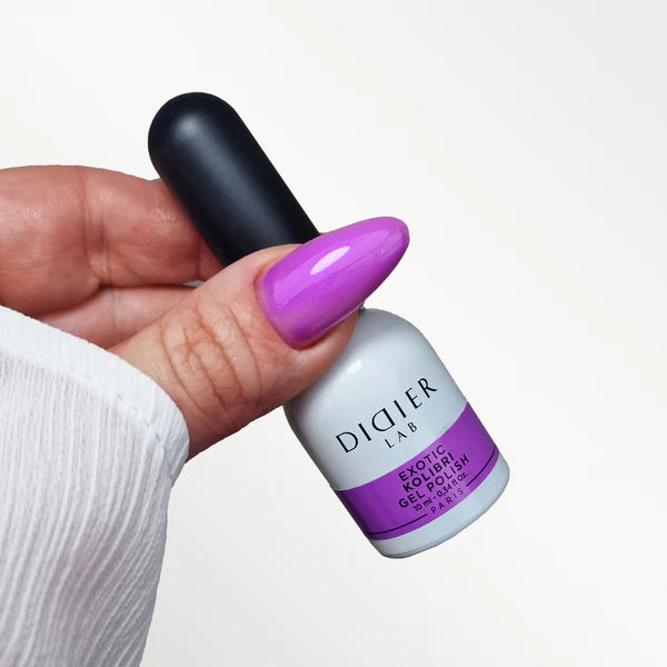 Verniz Gel "Didier Lab" Exotic Kolibri 10ml, HEMA FREE