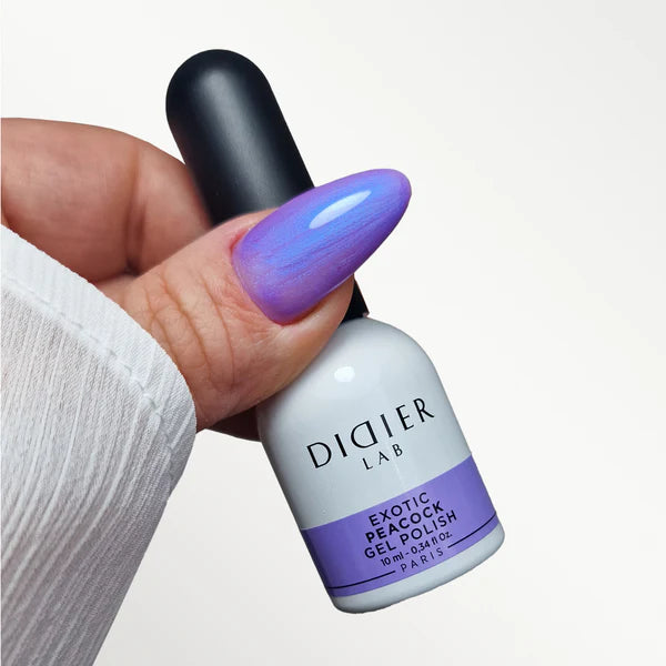 Verniz Gel "Didier Lab" Exotic Peacock 10ml, HEMA FREE