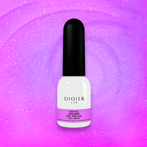 Verniz Gel "Didier Lab" Exotic Kolibri 10ml, HEMA FREE
