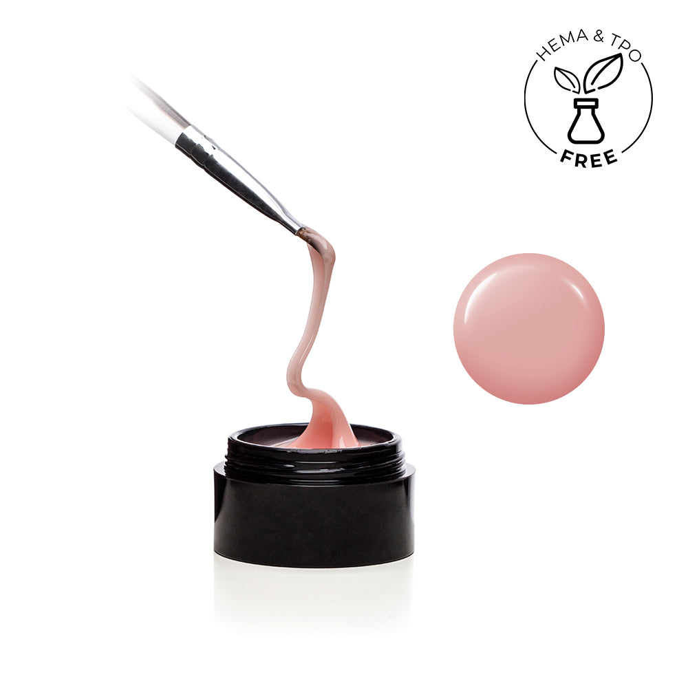 Fiber builder gel "Didier Lab", Pink Blush, 50gr, HEMA FREE
