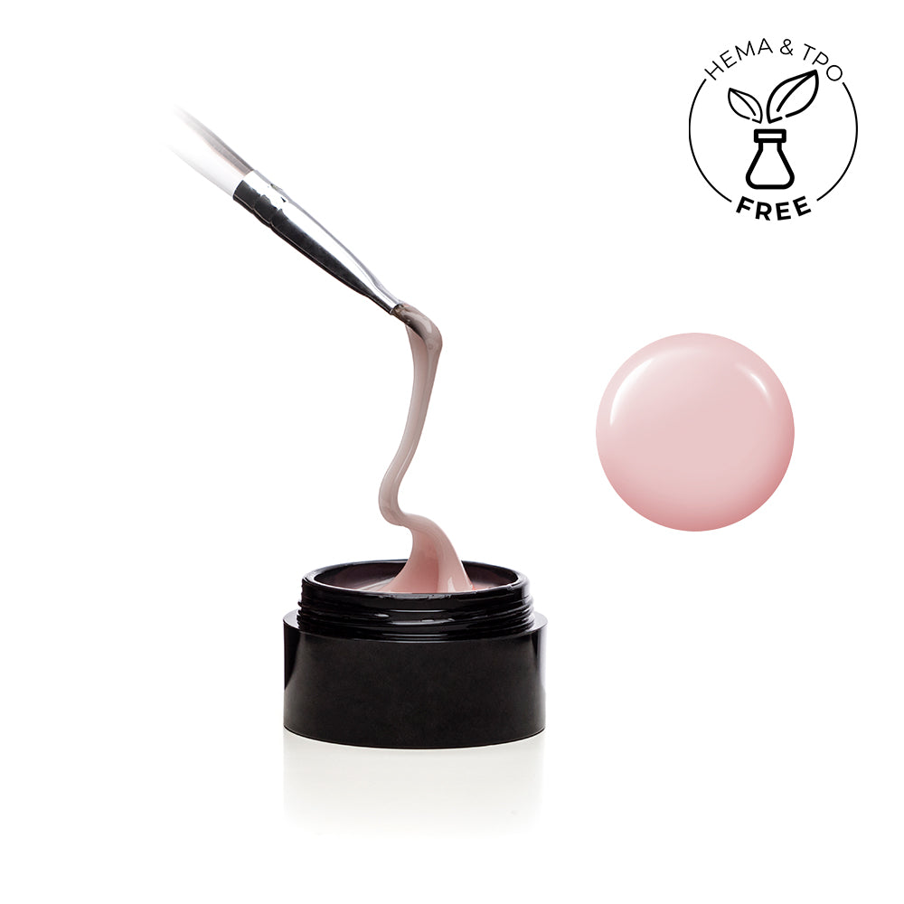 Fiber builder gel "Didier Lab", Soft Pink, 50gr, HEMA FREE