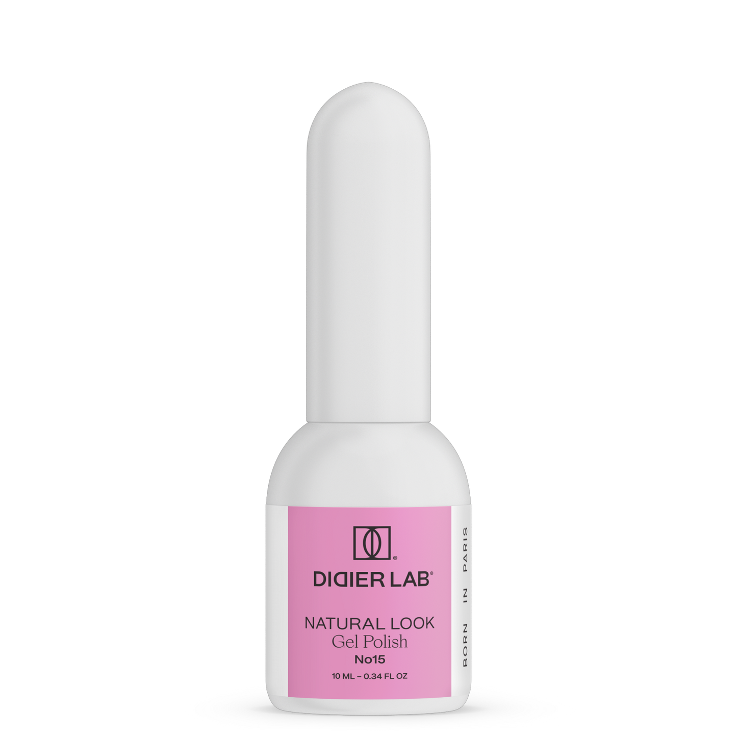 VERNIZ GEL "Didier Lab", Natural Look, No.15, HEMA FREE