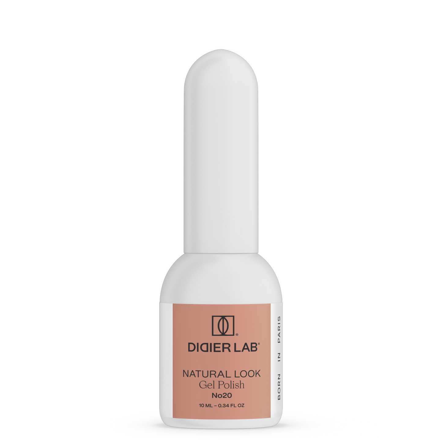 VERNIZ GEL "Didier Lab", Natural Look, No.20, HEMA FREE