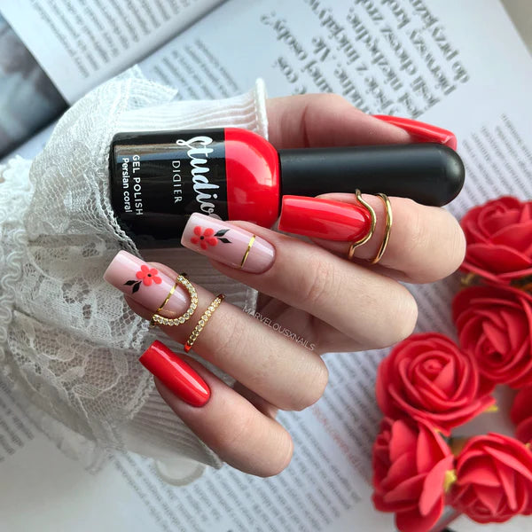 Verniz Gel Studios, Persian coral, 8ml, HEMA & TPO Free