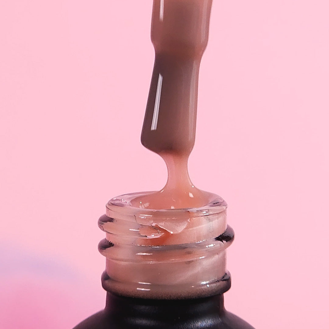 Verniz gel, Rubber base coat, Japanese nude , 10ml, HEMA FREE