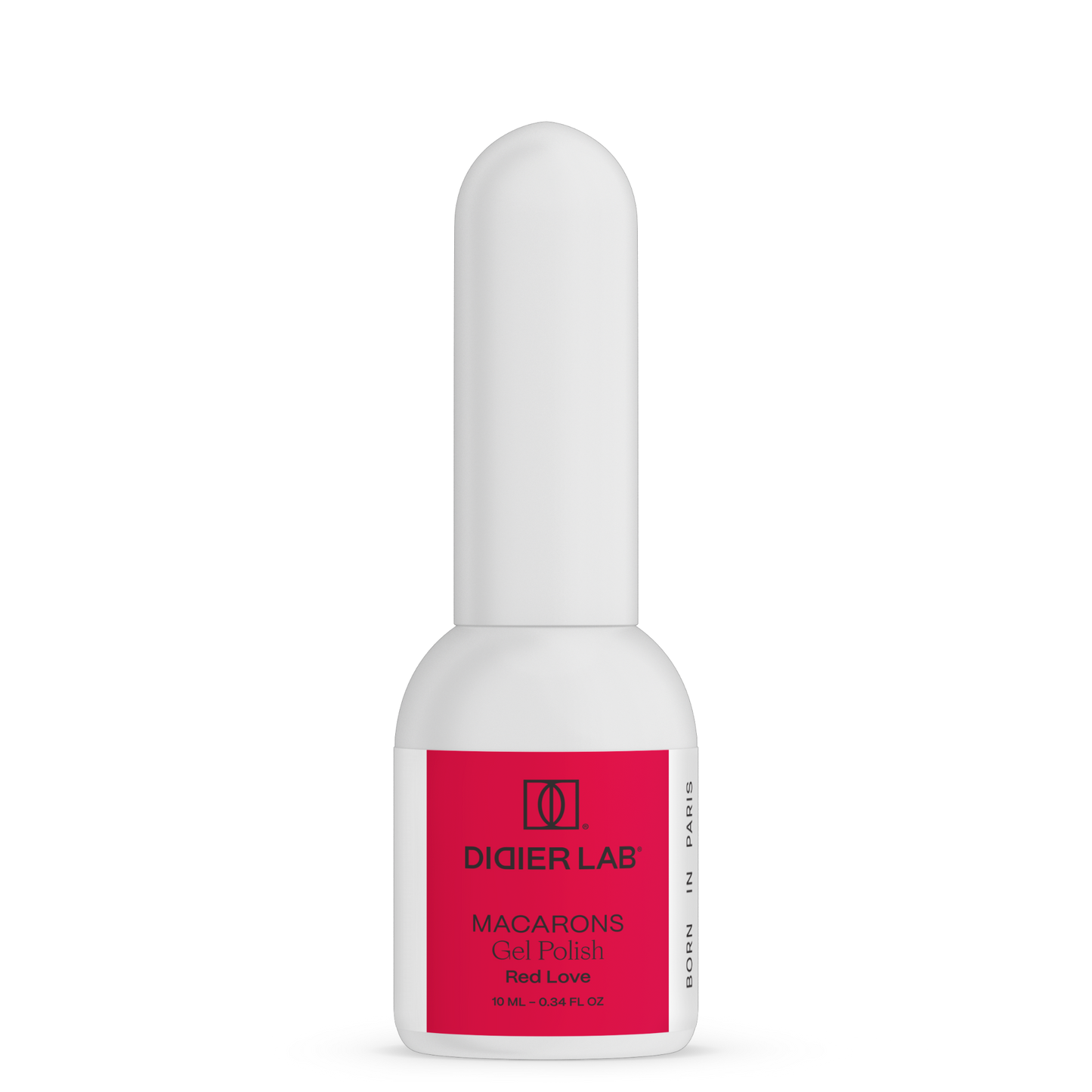 Verniz Gel Macarons Didier Lab 'Red Love', HEMA FREE