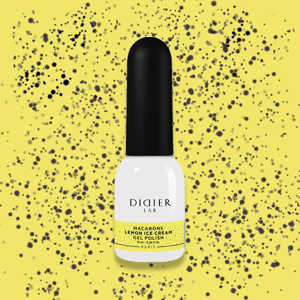 Verniz Gel Macarons Didier Lab, Lemon Ice Cream 10 ml, HEMA FREE