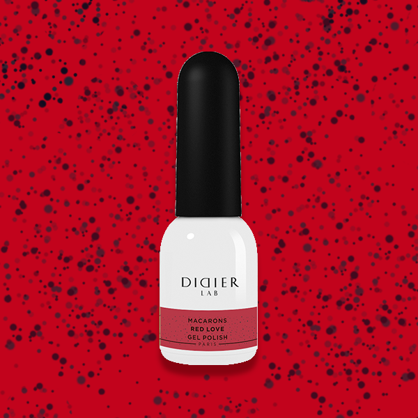 Verniz Gel Macarons Didier Lab 'Red Love'