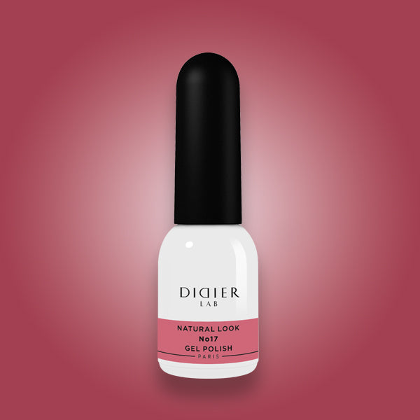 VERNIZ GEL "Didier Lab", Natural Look, No.17, HEMA FREE