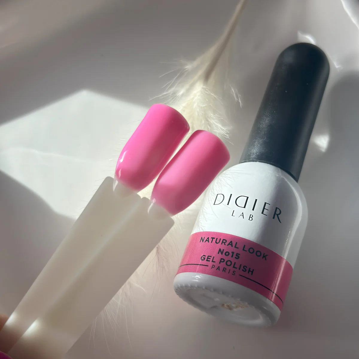 VERNIZ GEL "Didier Lab", Natural Look, No.15, HEMA FREE