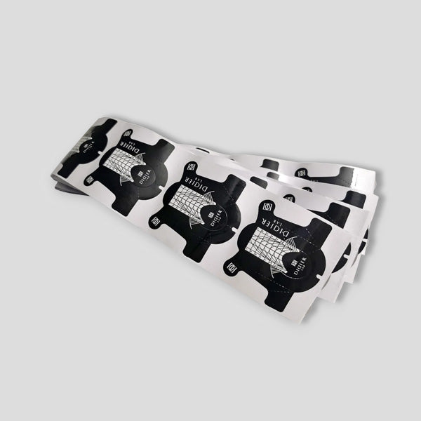 Didier Lab, Moldes de unha de papel, 100pçs