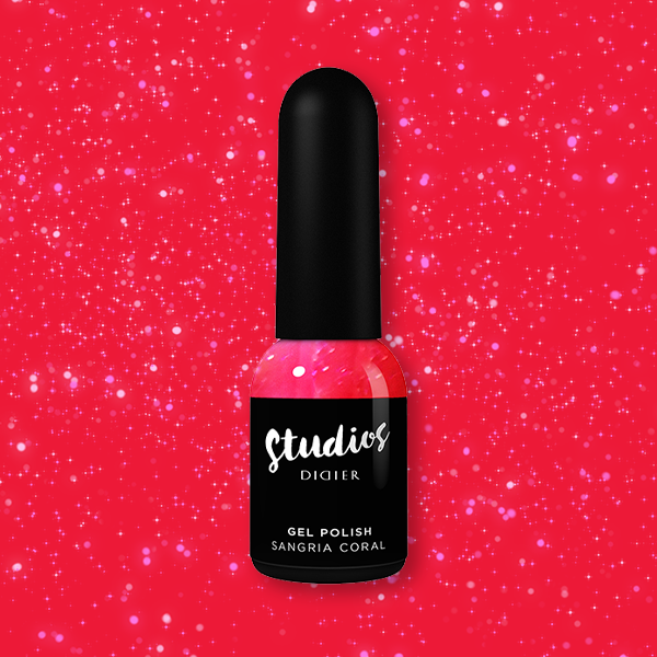 Verniz Gel Studios, Sangria Coral, 8ml, HEMA FREE