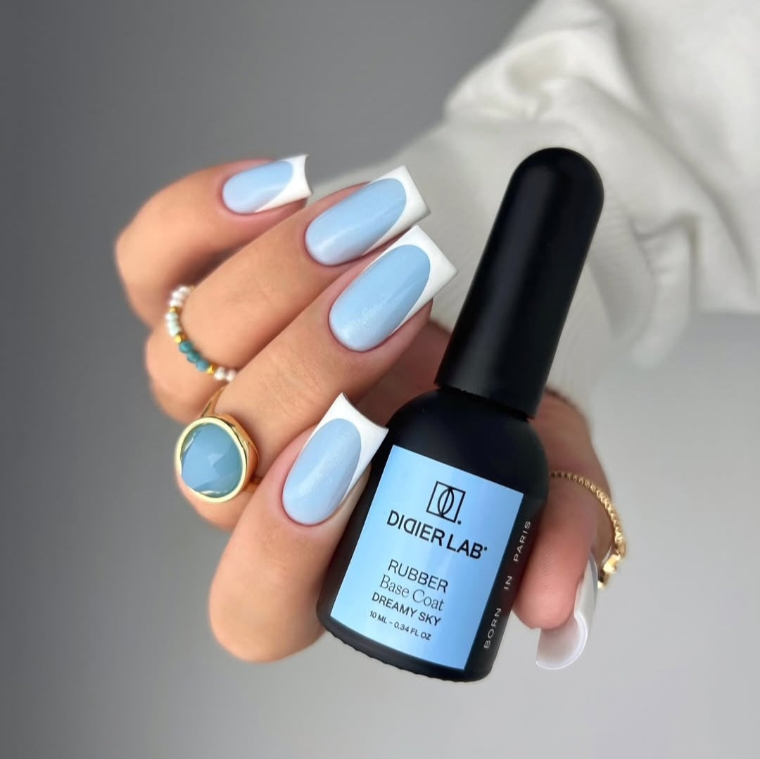 Verniz gel, Rubber base coat, dreamy sky, 10ml, HEMA FREE