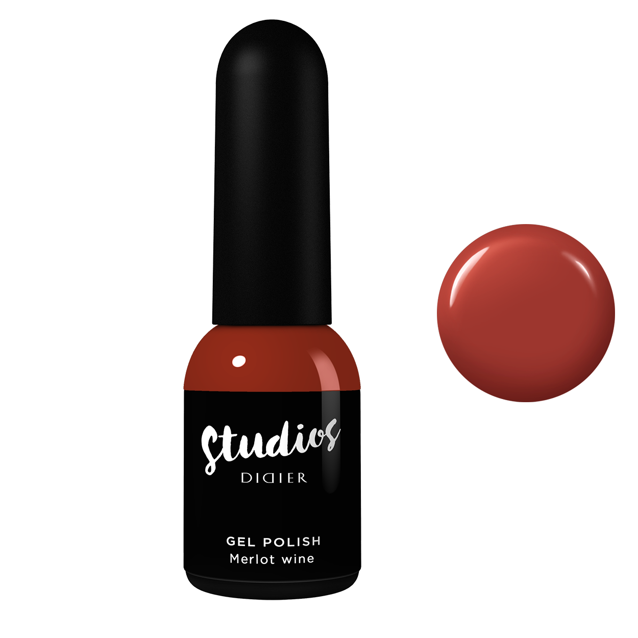 Verniz Gel "Studios Didier", Merlot wine, 8ml