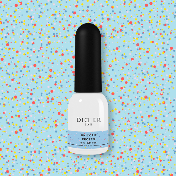 VERNIZ GEL "Didier Lab", Unicorn, Frozen 10 ml, HEMA FREE