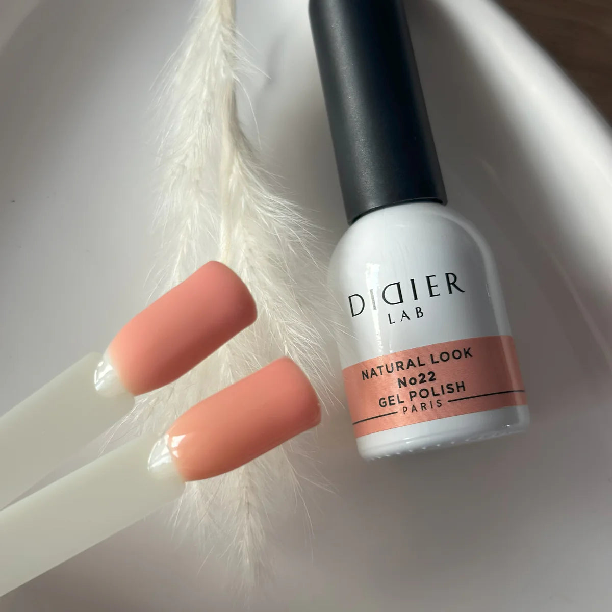 VERNIZ GEL "Didier Lab", Natural Look, No.22, HEMA FREE