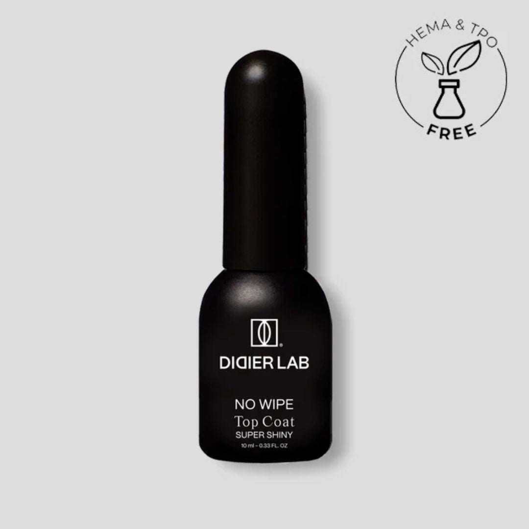 Top Coat Super Shiny, HEMA e TPO free, Clean Formula, No Wipe 10 ml