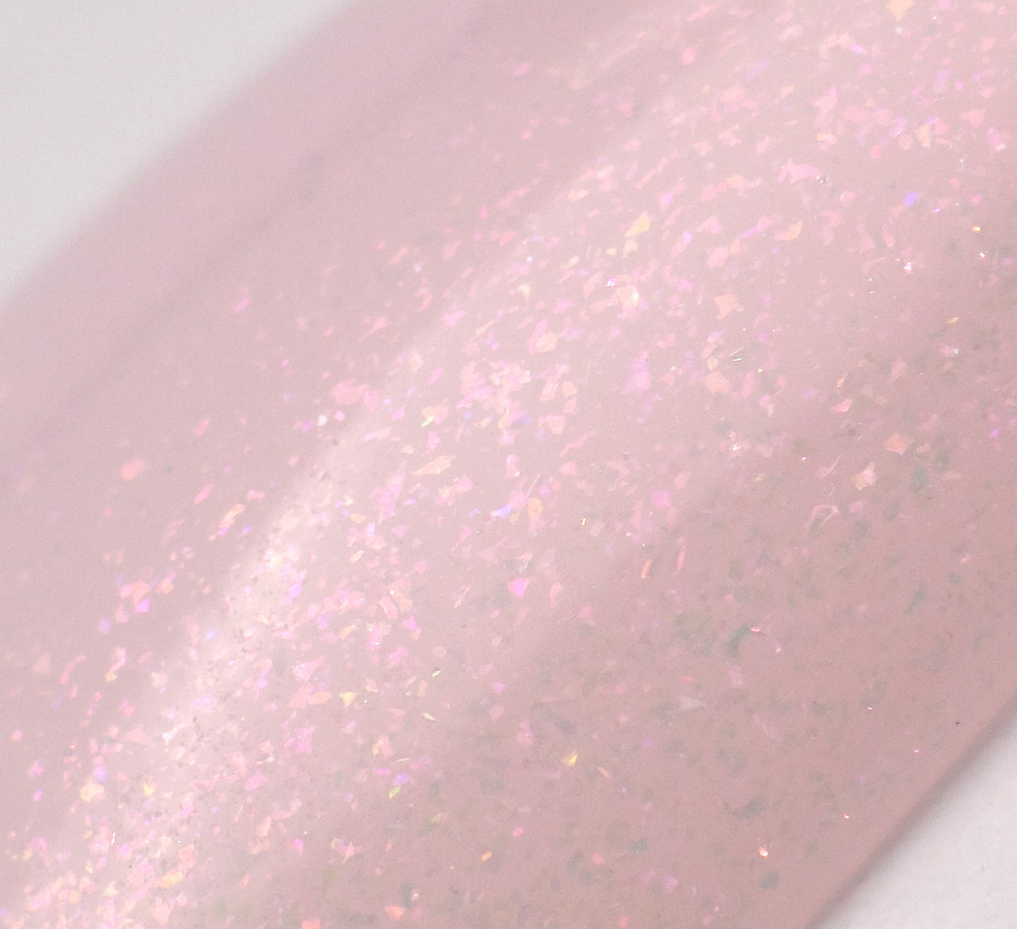 Top Coat "Didier Lab", Glitter Pink, 10ml, HEMA FREE