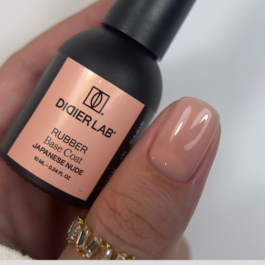 Verniz gel, Rubber base coat, Japanese nude , 10ml