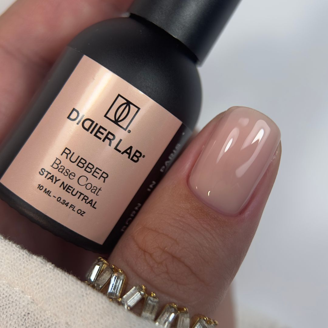 Verniz gel, Rubber base coat, stay neutral , 10ml, HEMA FREE