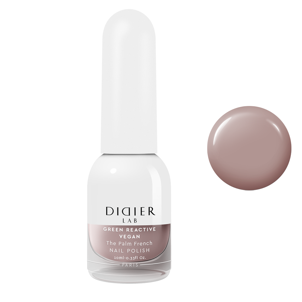 Green reactive, verniz de unhas vegan "Didier Lab", The Palm French, 10ml