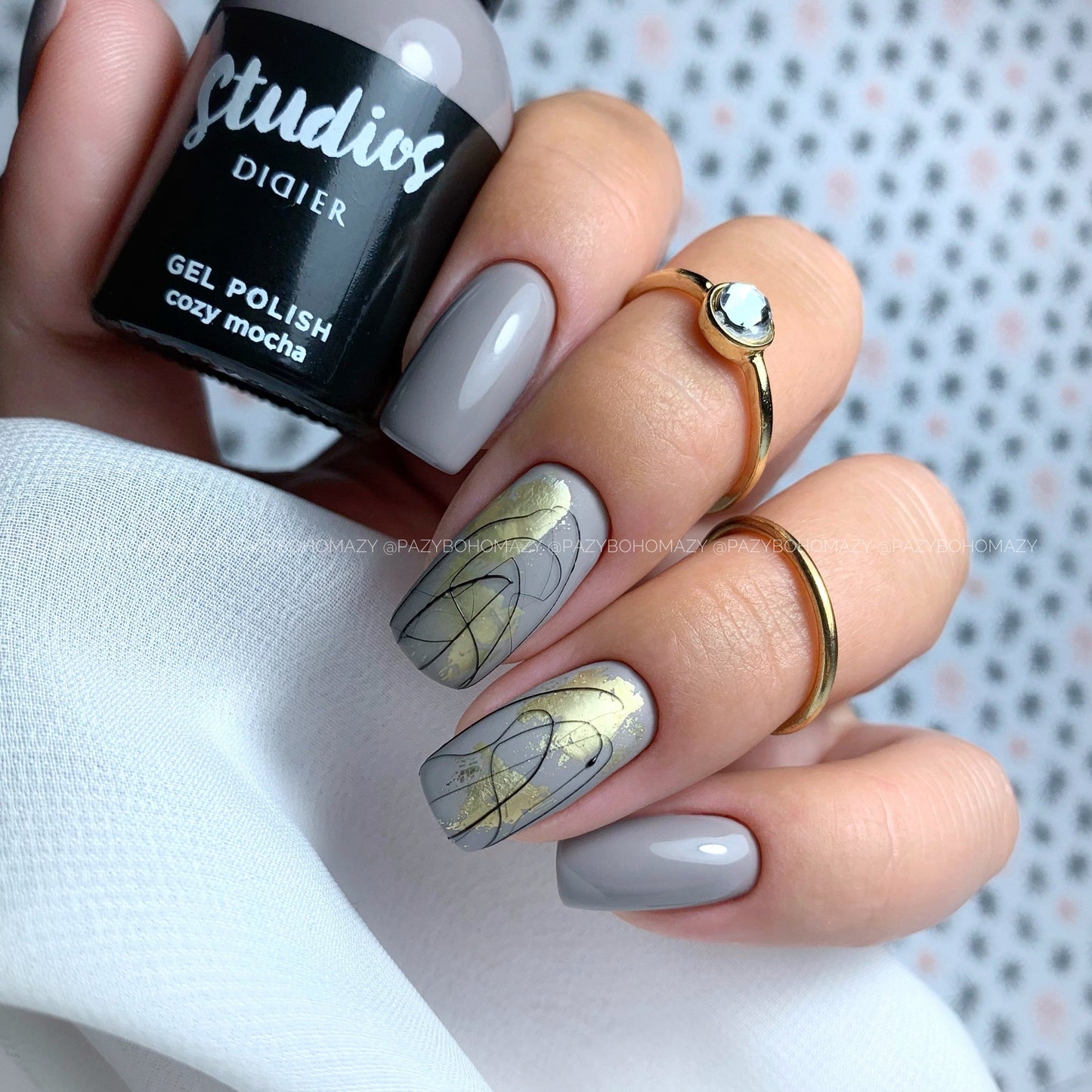 Verniz Gel Studios, Cozy Mocha, 8ml