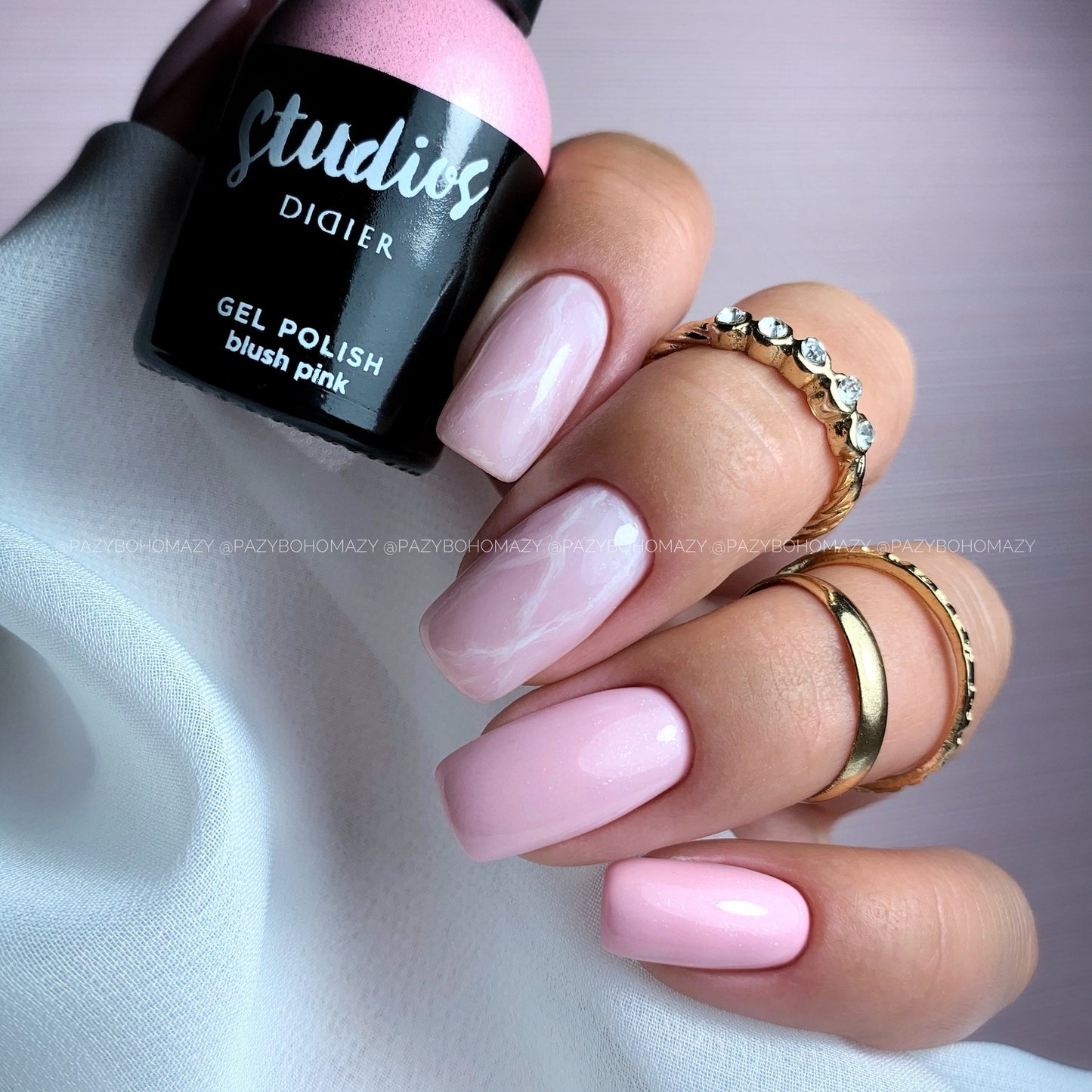 Verniz Gel Studios, Blush Pink, 8ml, HEMA FREE