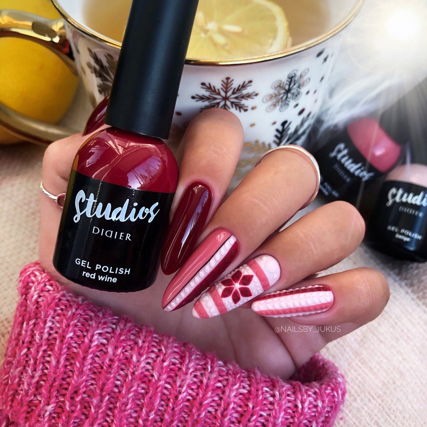 Verniz Gel Studios, Red Wine, 8ml - didierlabportugal