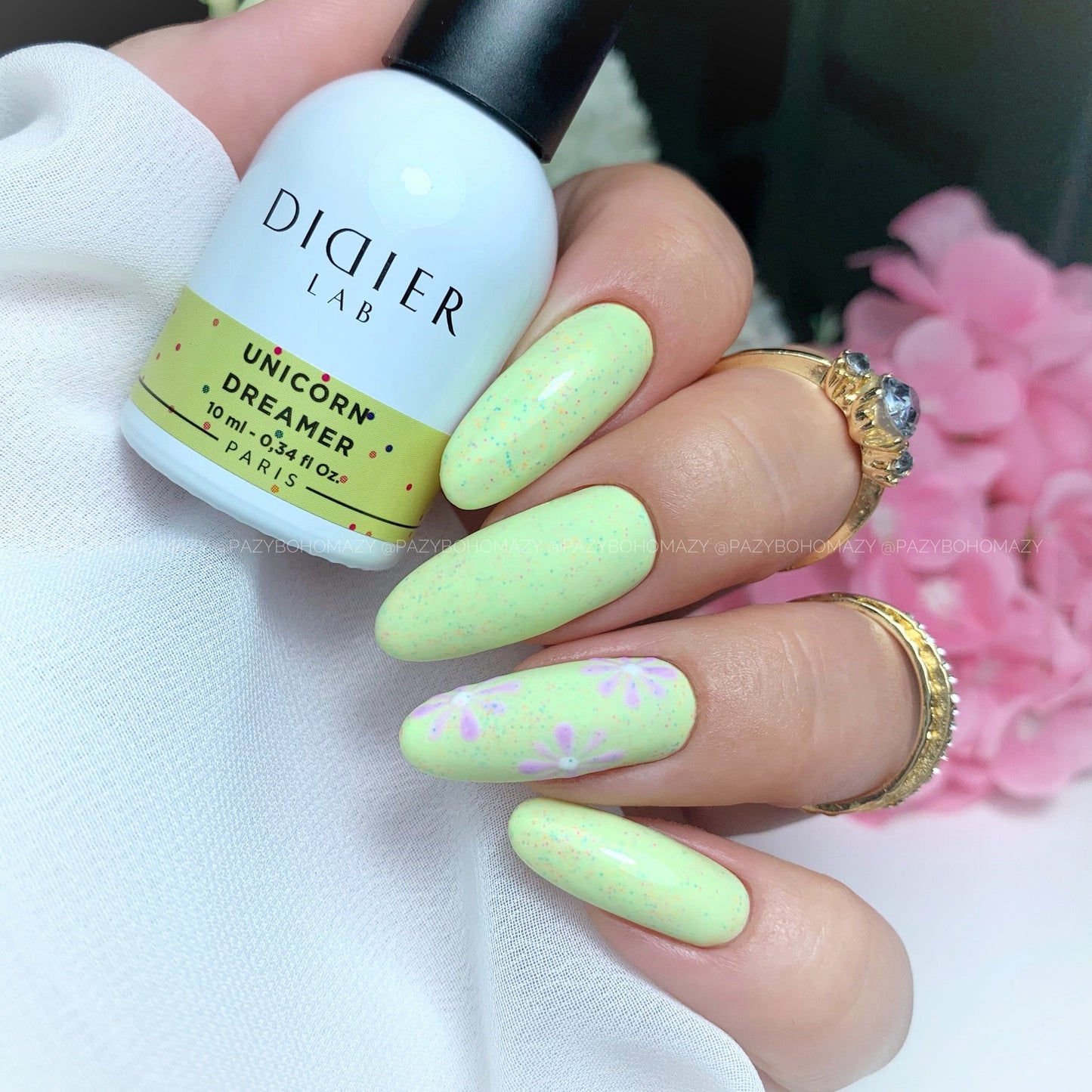 VERNIZ GEL "Didier Lab", Unicorn, Dreamer 10 ml, HEMA FREE