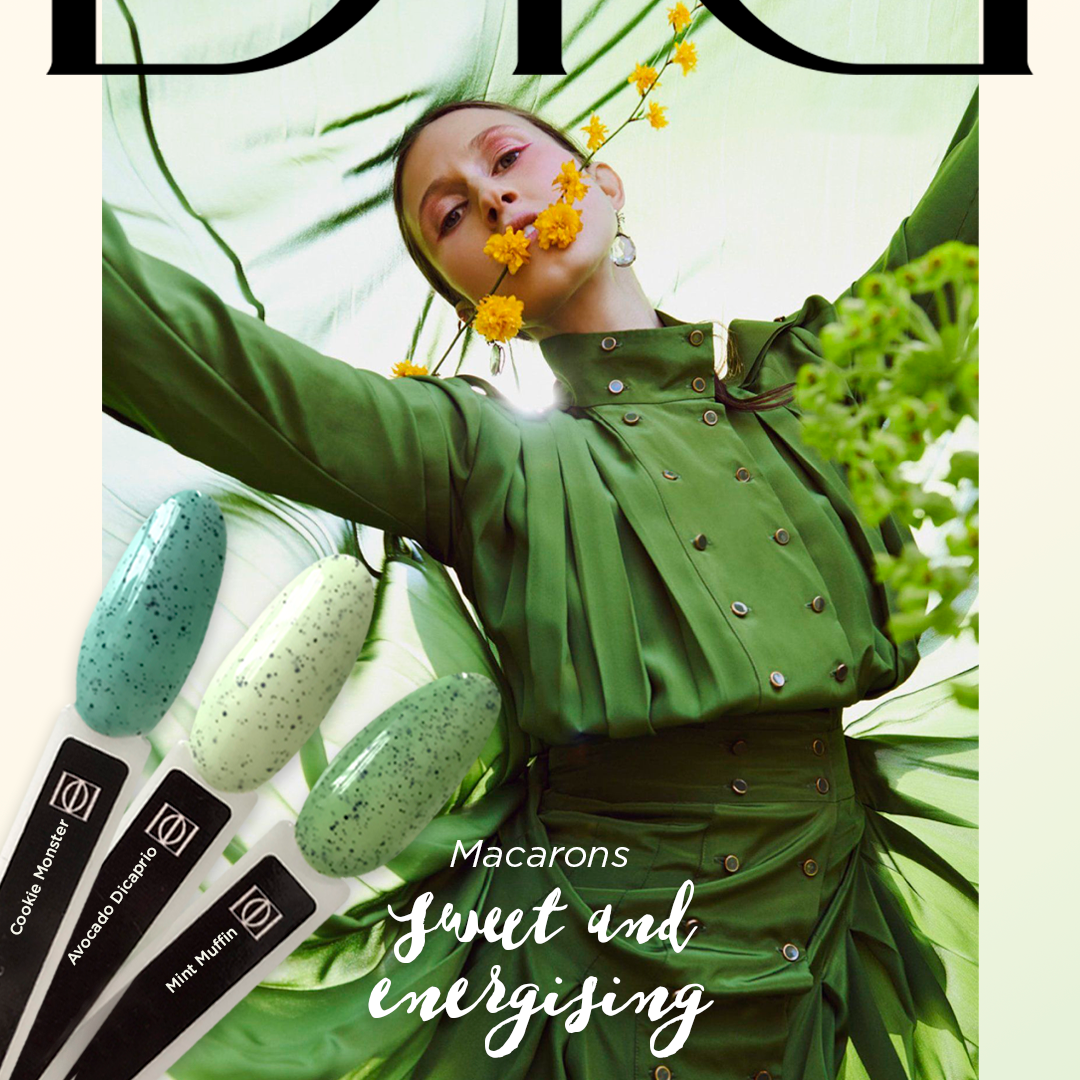 Verniz Gel Macarons Didier Lab, Avocado Dicaprio 10 ml, HEMA FREE