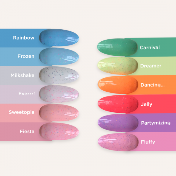 VERNIZ GEL "Didier Lab", Unicorn, Jelly 10 ml, HEMA FREE