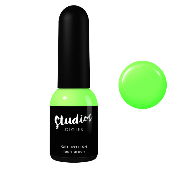 Verniz Gel Studios, Neon Green, 8ml - didierlabportugal