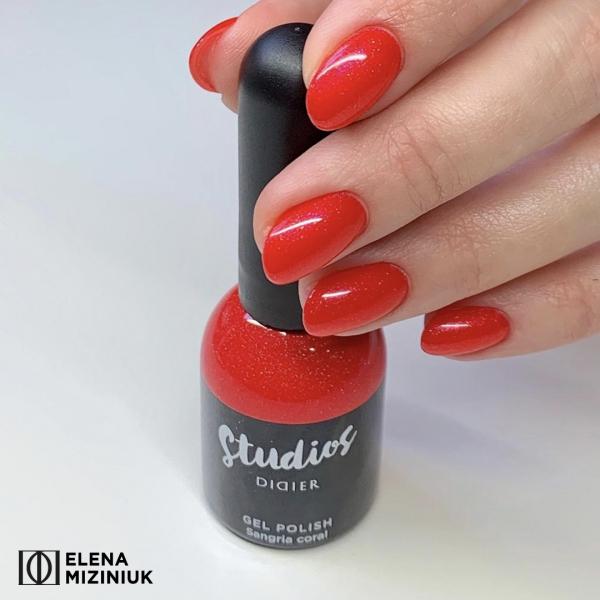 Verniz Gel Studios, Sangria Coral, 8ml - didierlabportugal