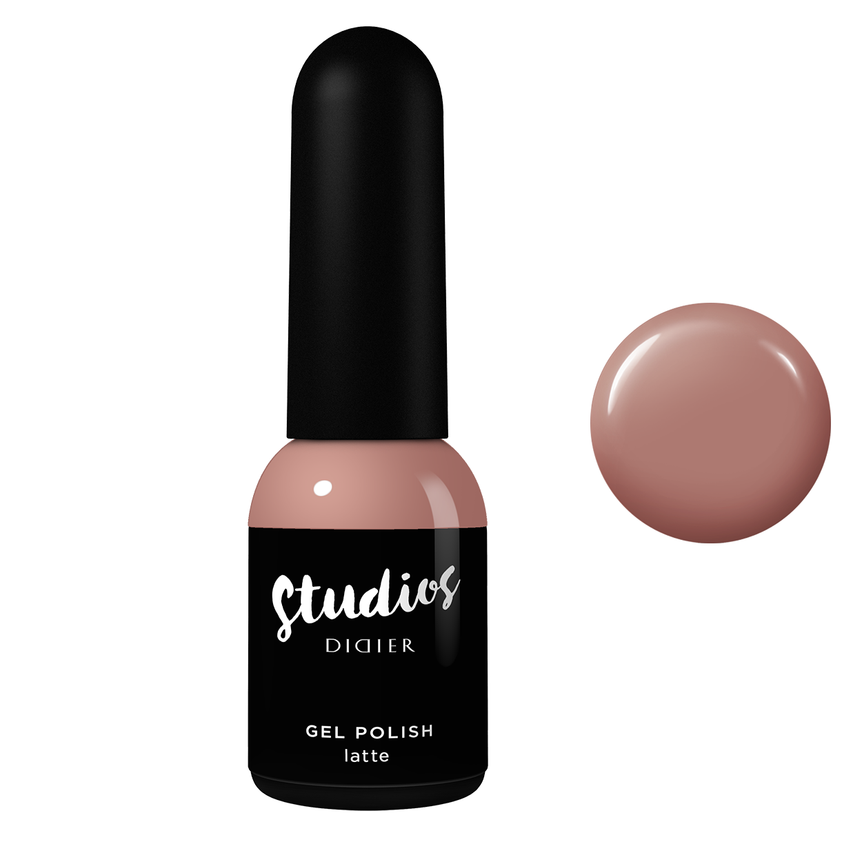 Verniz Gel Studios Didier, latte 8ml - didierlabportugal