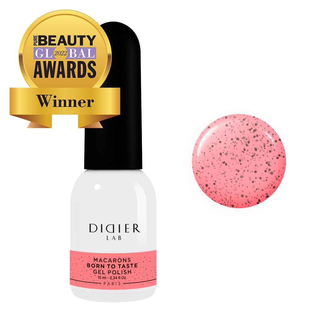 Verniz Gel Macarons Didier Lab, Born to Taste 10 ml, HEMA FREE