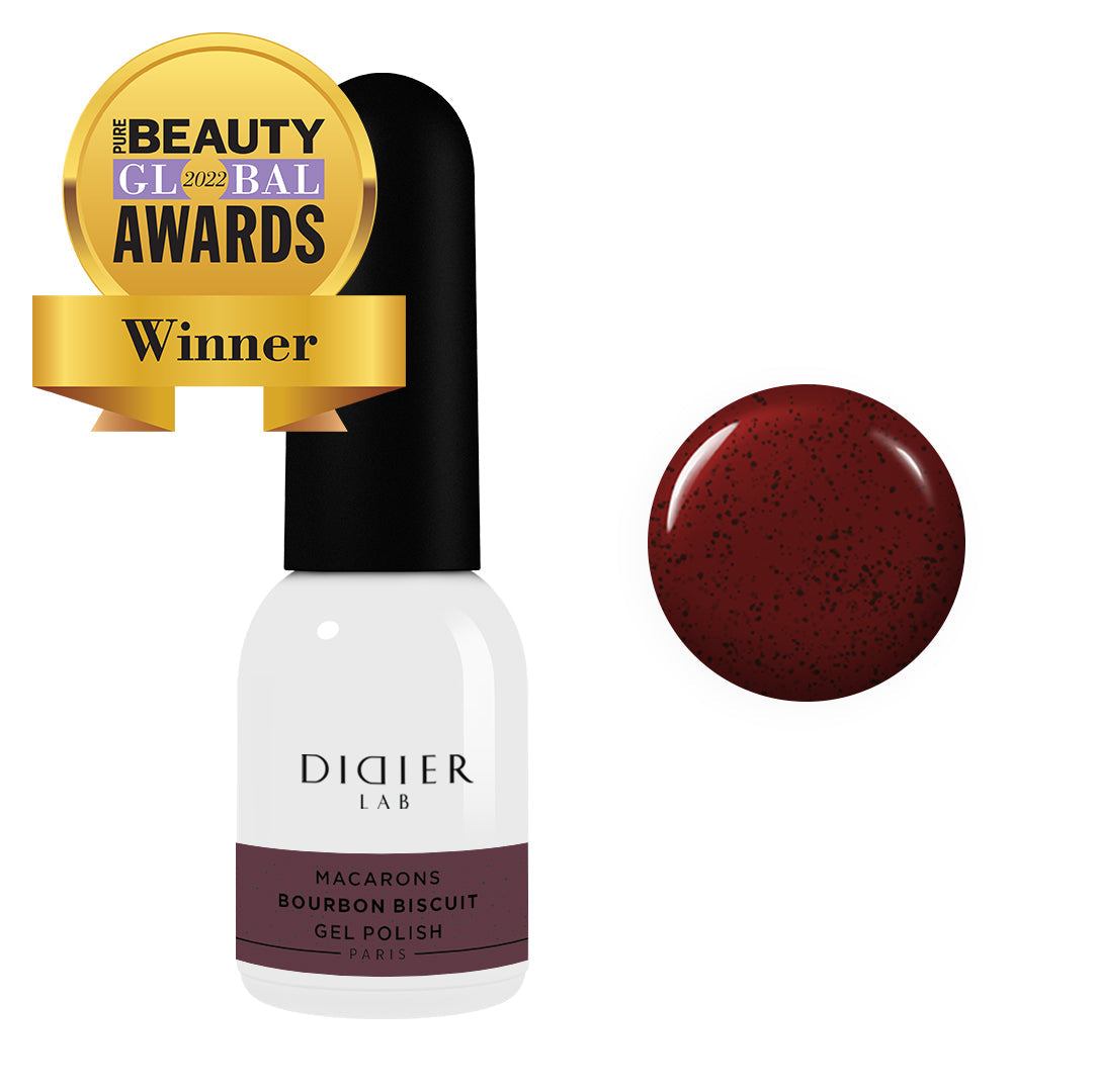 VERNIZ GEL "DIDIER LAB", MACARONS, Bourbon Biscuit 10 ML - didierlabportugal