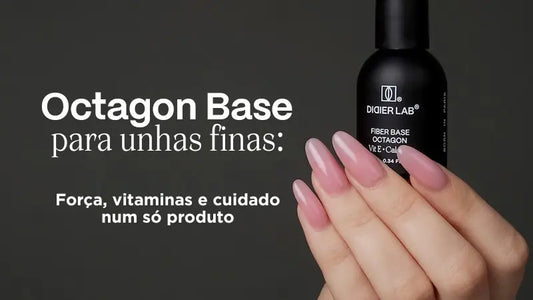 Octagon Fiber Base para Unhas Finas