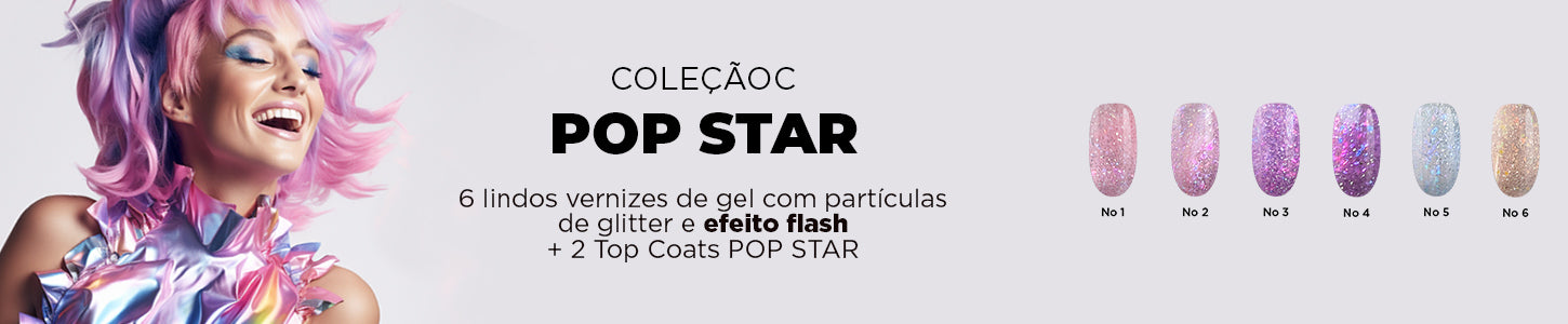 Verniz Gel Pop Star